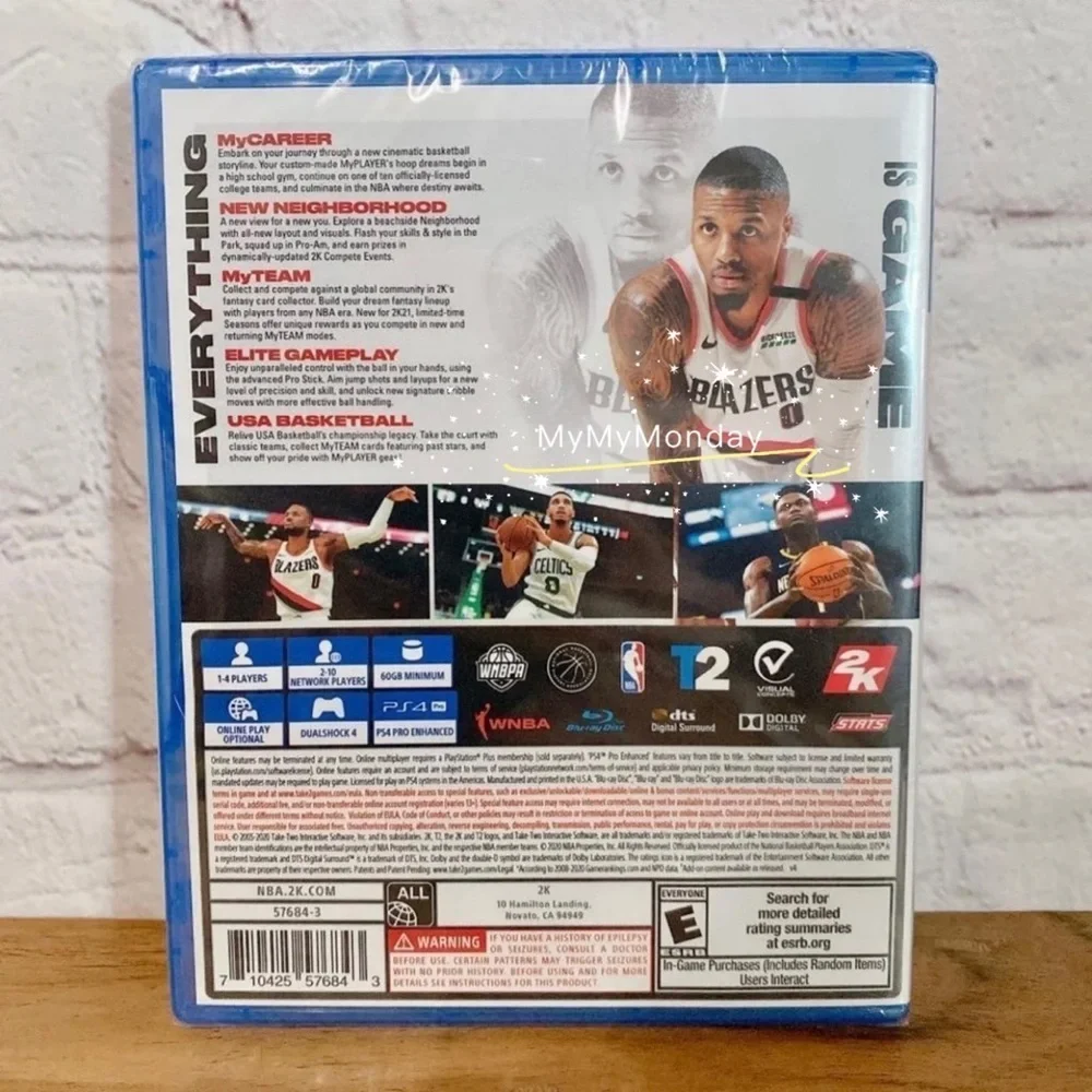 NBA 2K21 PS4 Official Game